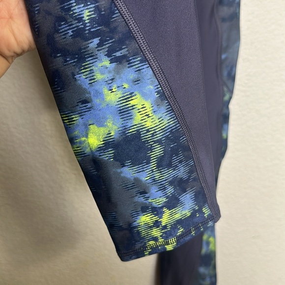 Under Armour Compression Ankle High Rise Legging Navy Womens Size XSmall NWT - Picture 6 of 13